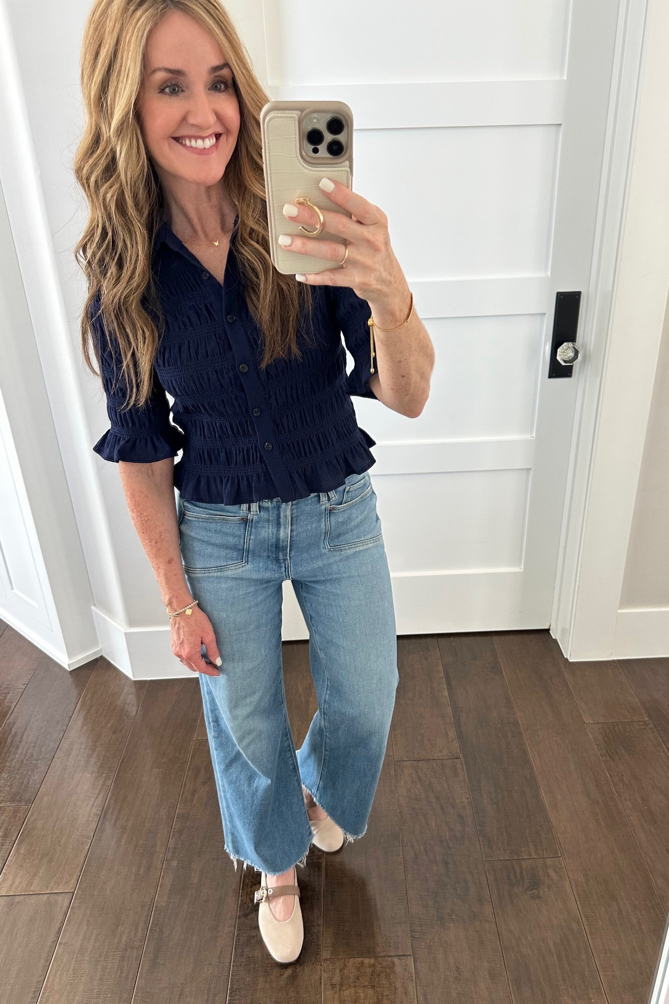 Anthro has the cutest spring tops! Loving the rouched detail 

#LTKootd #LTKgrwm #LTKSeasonal