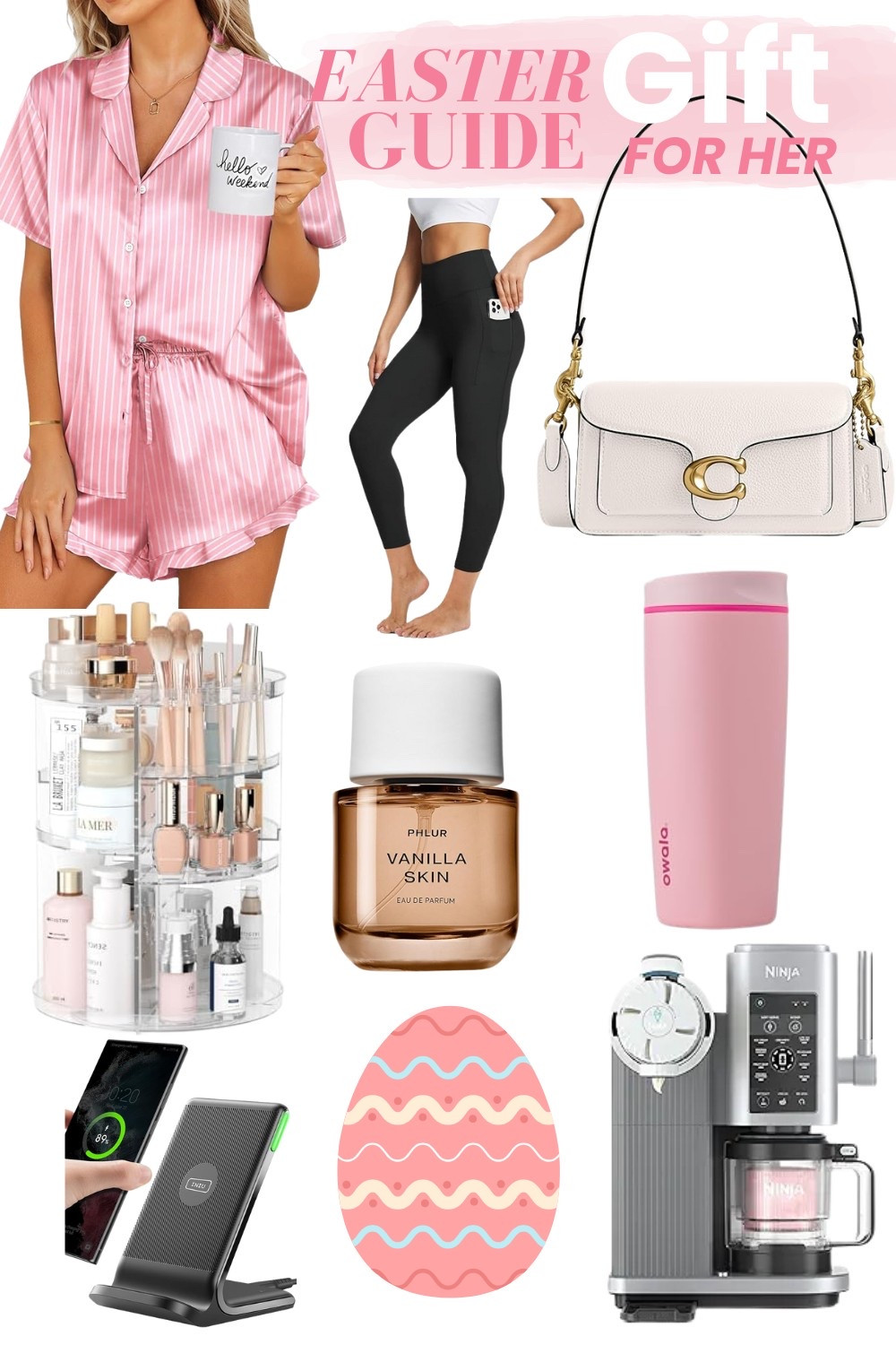 Easter Gift Guide for Her - Trending 2025
Gifts She'll Love!
Looking for the perfect Easter gifts for her?
Whether you're shopping for your mom, sister, girlfriend, or best friend, this Easter Gift Guide for Her 2025 has trending, aesthetic, and must-have gifts she'll actually use and love! From cozy silk pajamas, chic Coach handbags, viral Phlur Vanilla Skin perfume, and the must-have Ninja coffee maker, to self-care essentials like an Owala tumbler and makeup organizers, there's something for every woman!


#LTKBeauty #LTKFamily #LTKSeasonal