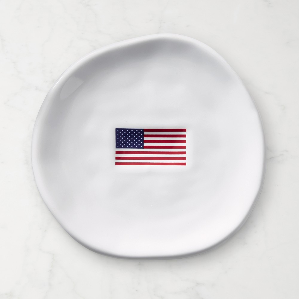 American Flag Appetizer Plates | Williams-Sonoma