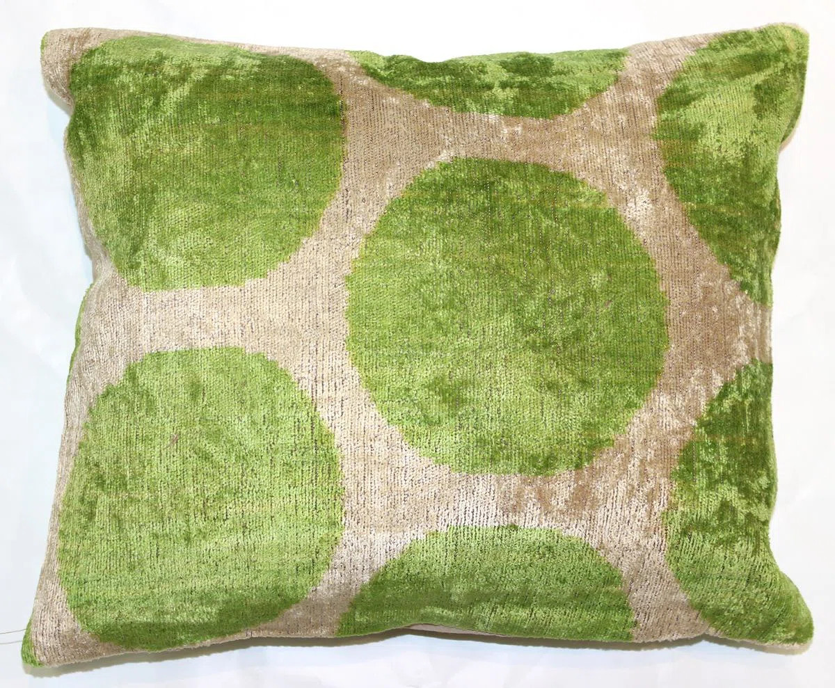 Landry & Arcari Rugs and Carpeting Polka Dots Silk Reversible Pillow Cover | Wayfair | Wayfair North America