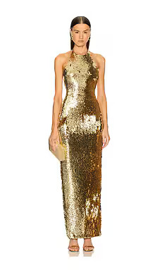 Michael Costello x REVOLVE Felicity Gown in Gold from Revolve.com | Revolve Clothing (Global)