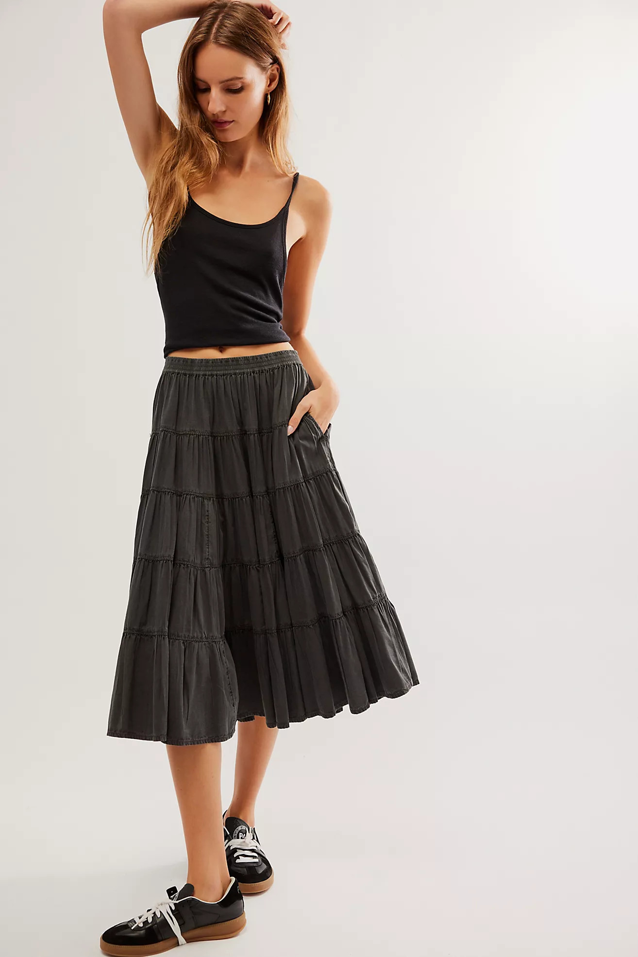 In Full Swing Midi Skirt | Free People (Global - UK&FR Excluded)