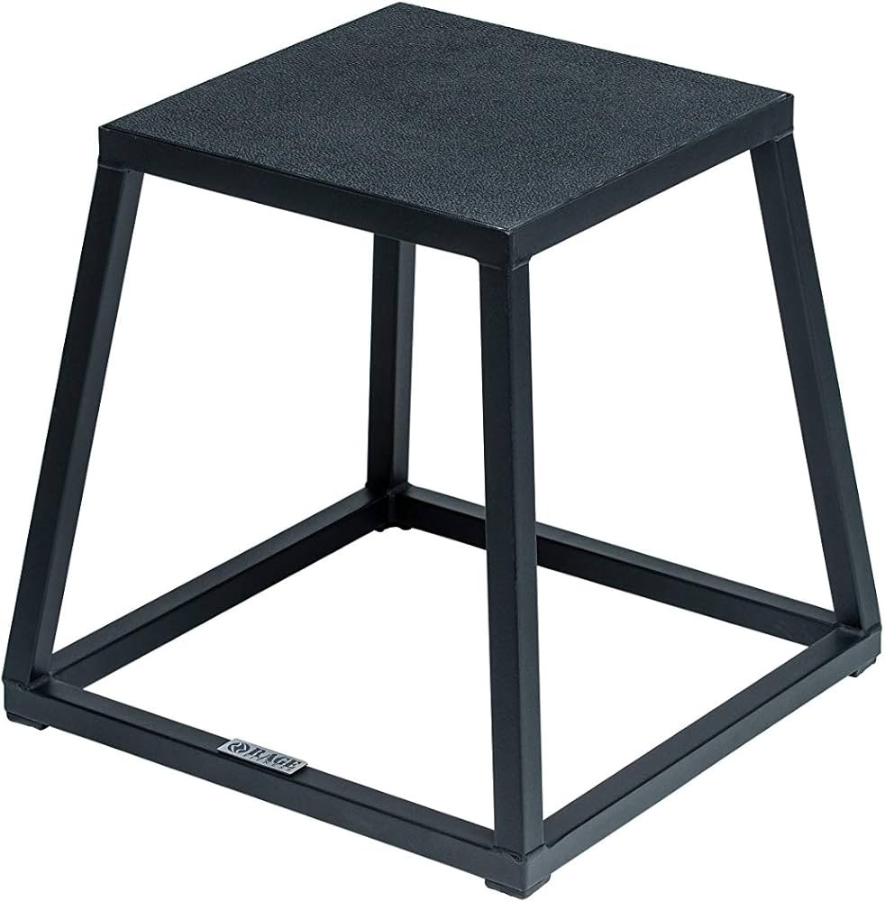 Rage Fitness Steel PlyoBox12-18-24-30Inch High Anti-SlipPlyometric JumpBoxes For Agility,Stamina ... | Amazon (US)