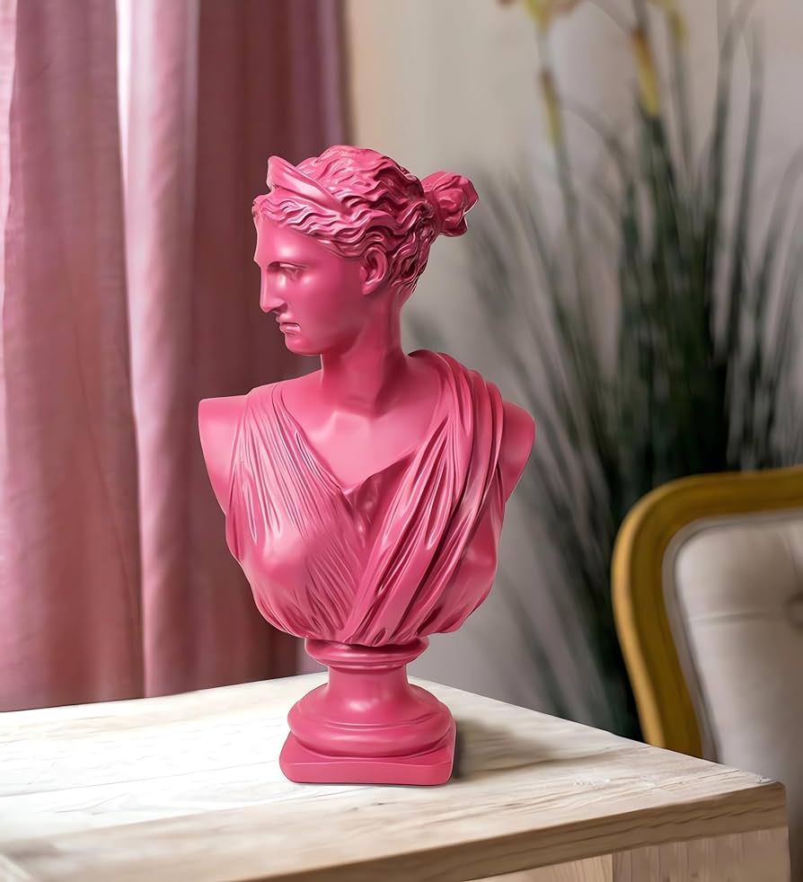 Greek Statue of Diana Goddess - Classic Roman Head Bust Greek Mythology Figurine Sculpture | Amazon (US)