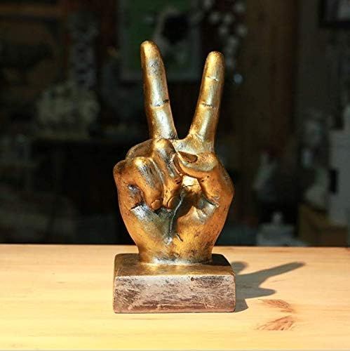 Nice purchase Hand Finger Gesture Desk Statues Fingers Sculpture Creative Home Living Room Cabine... | Amazon (US)