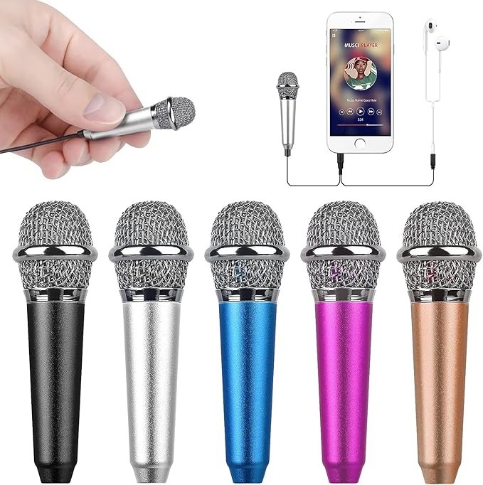 Mini Portable Vocal/Instrument Microphone for Mobile Phone Laptop Notebook Apple iPhone Sumsung A... | Amazon (US)