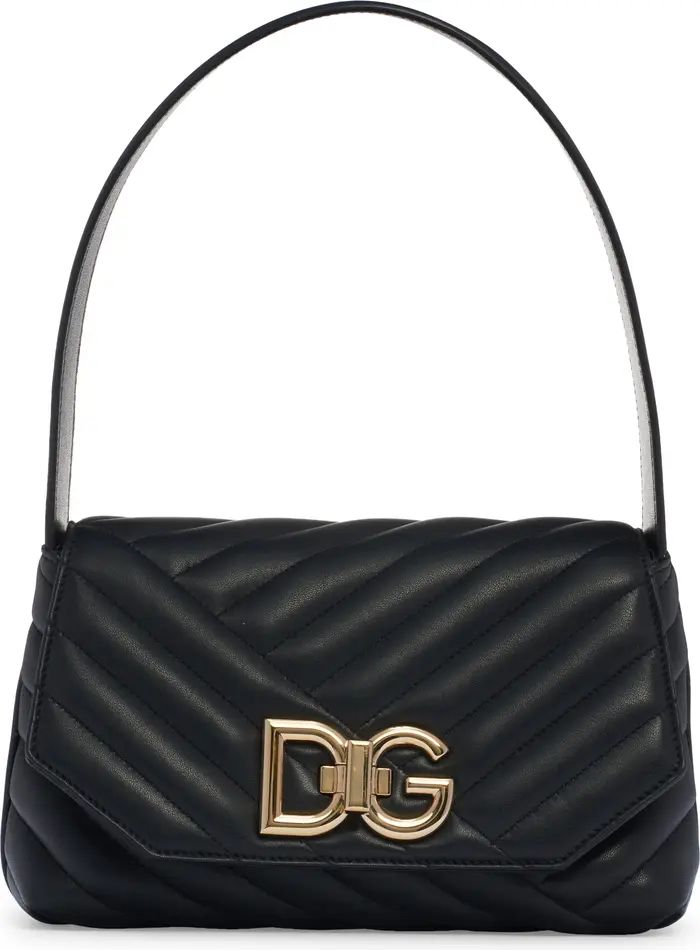 Dolce&Gabbana Lop DG Logo Quilted Leather Shoulder Bag | Nordstrom | Nordstrom