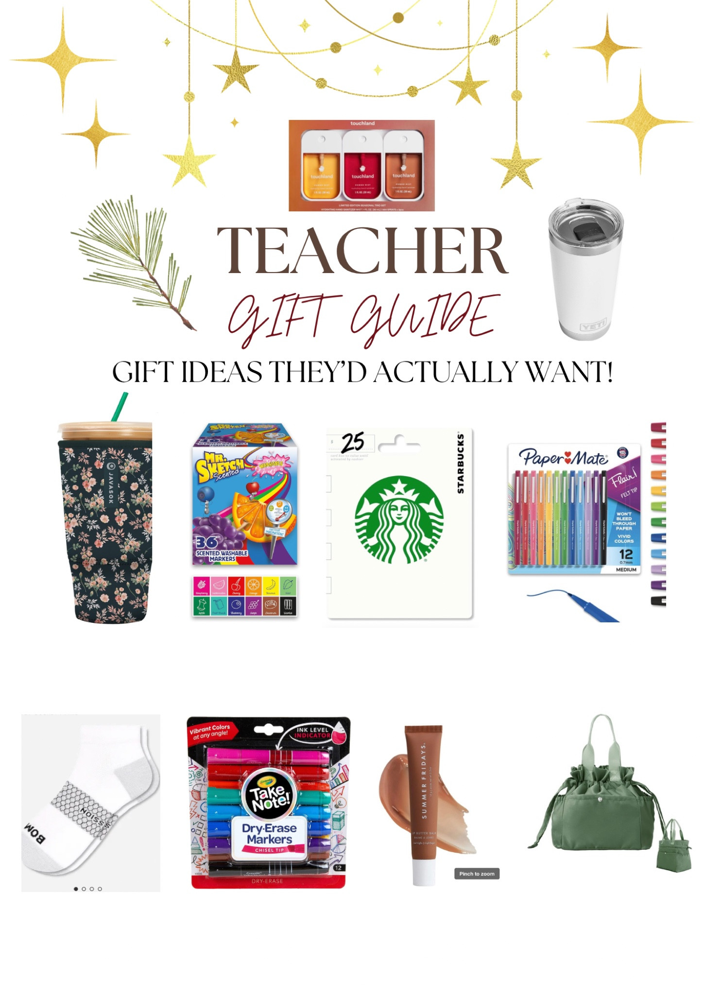 From a fellow teacher… this is what they want! 👩🏻‍🏫✏️📚 #LTKgiftguide

#LTKGiftGuide #LTKHoliday #LTKSeasonal