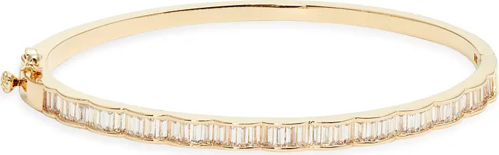 Channel Set Cubic Zirconia Bangle | Nordstrom