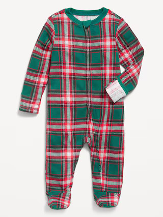 2-Way-Zip Sleep & Play Footed One-Piece for Baby | Old Navy (US)