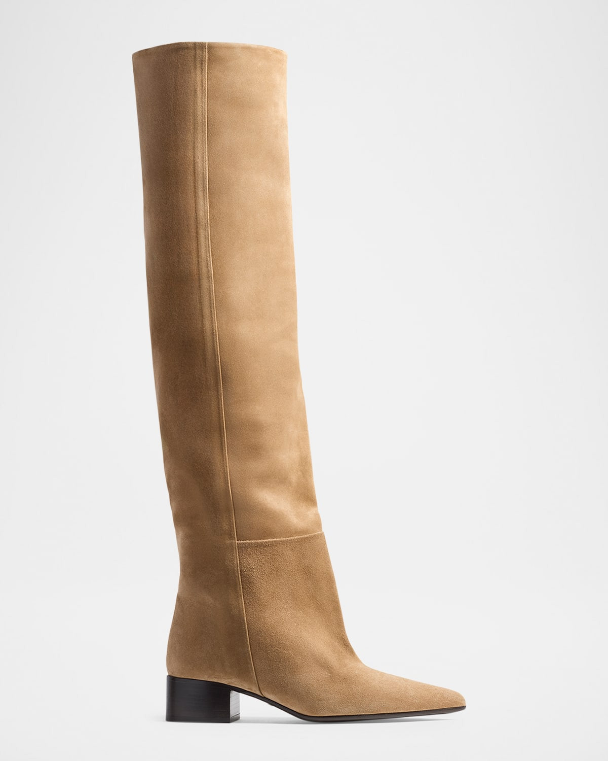 Andee Slouchy Knee-High Suede Boots | Neiman Marcus