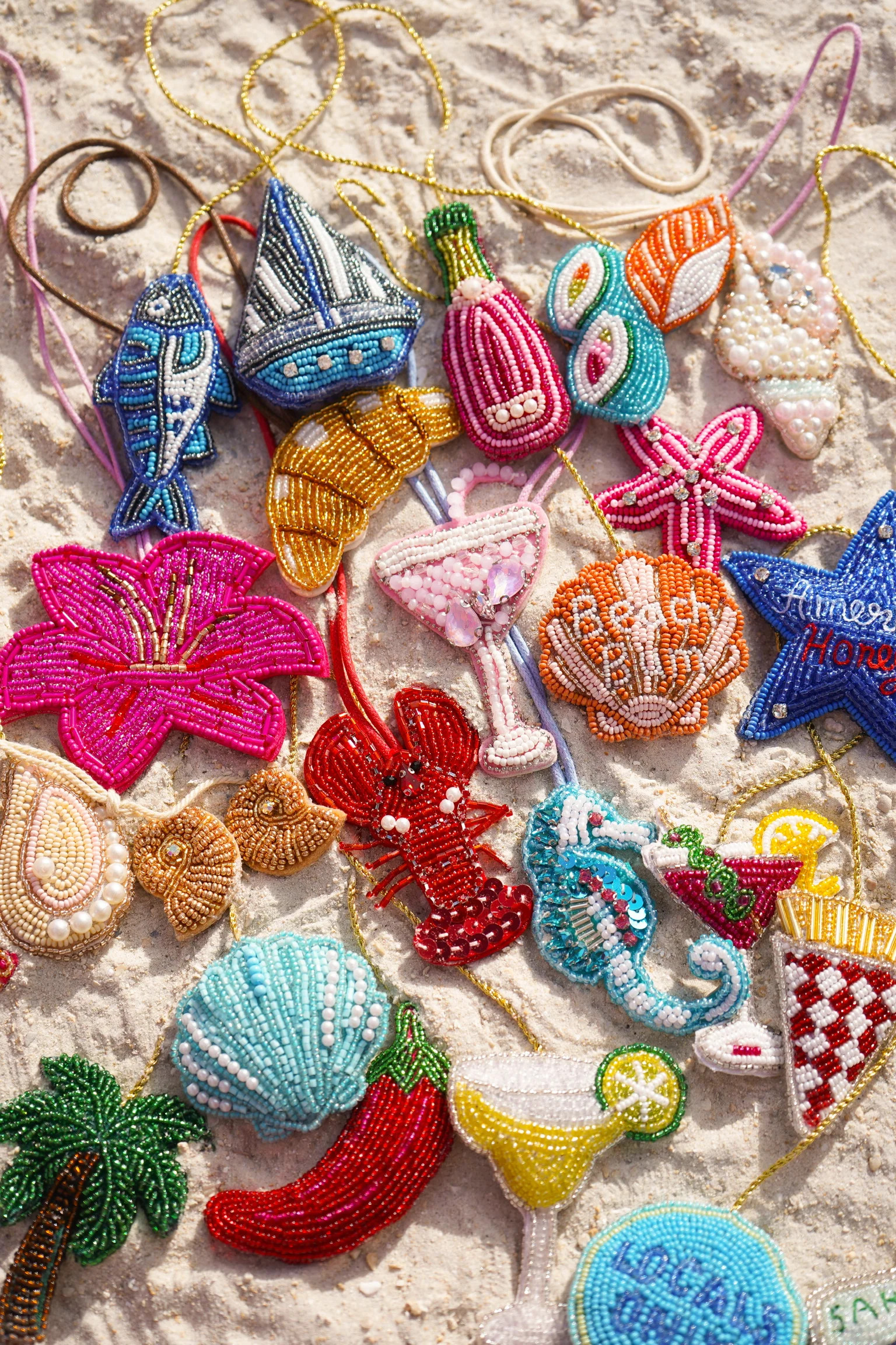 Beaded Bag Charms | KenzKustomz