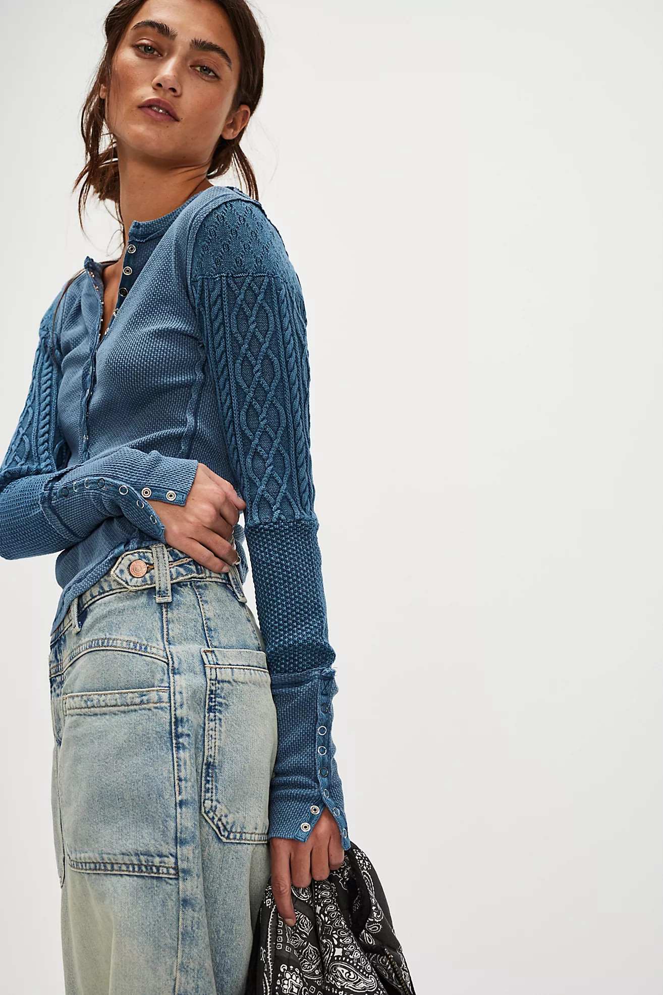 We The Free Twisted Cable Cuff | Free People (Global - UK&FR Excluded)