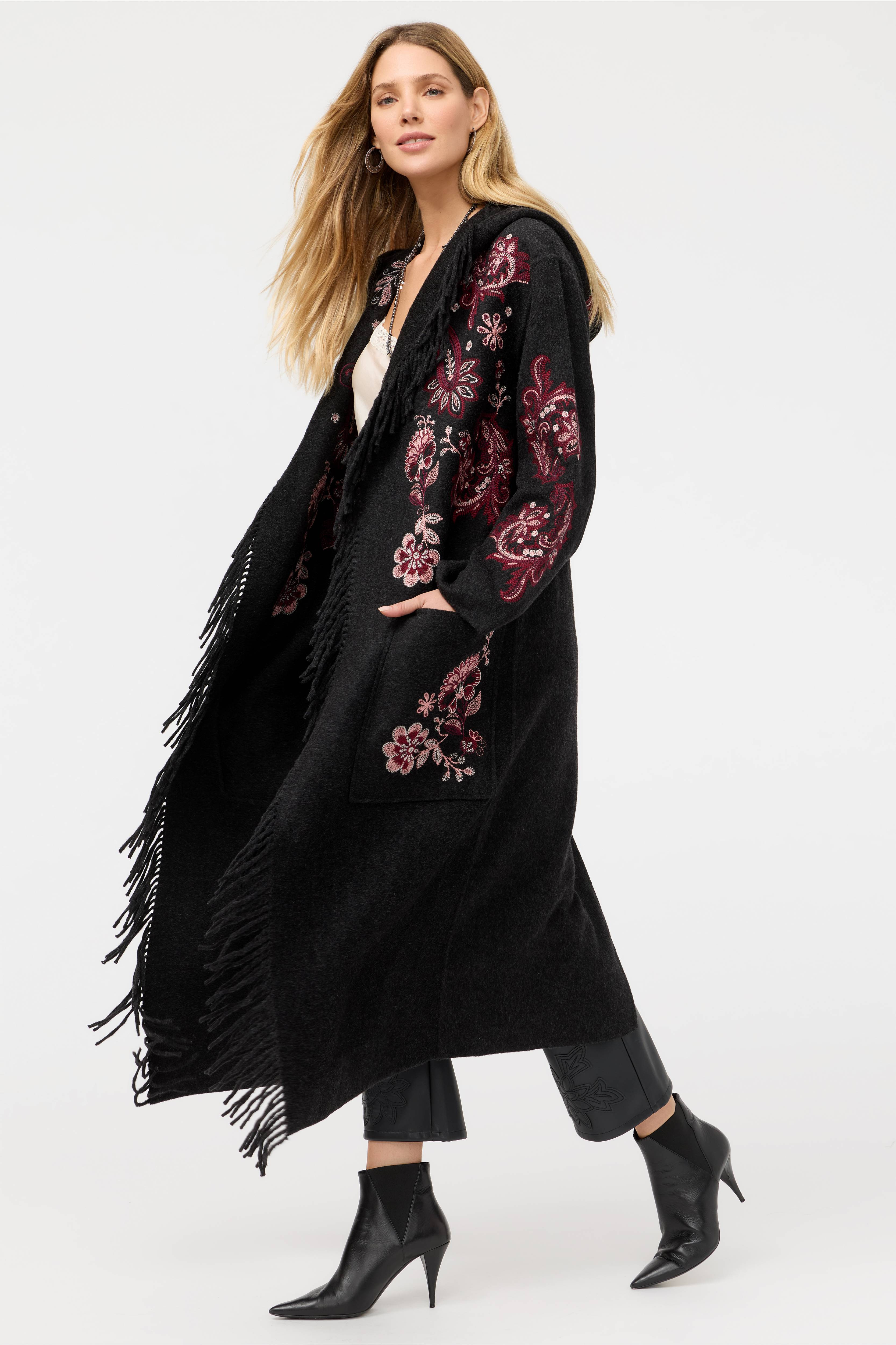 CHELLI FRINGE COAT
                                
                                    
        ... | Johnny Was