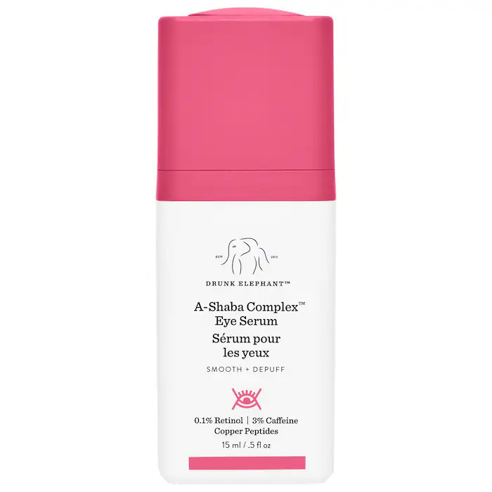 A-Shaba Complex Retinol Eye Serum with Caffeine + Copper Peptides - Drunk Elephant | Sephora | Sephora (US)