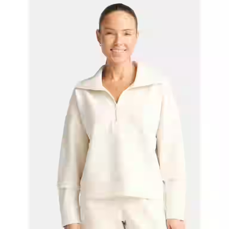 Avia Women's and Women's Plus Knit Quarter Zip Pullover, Sizes XS-4X | Walmart (US)