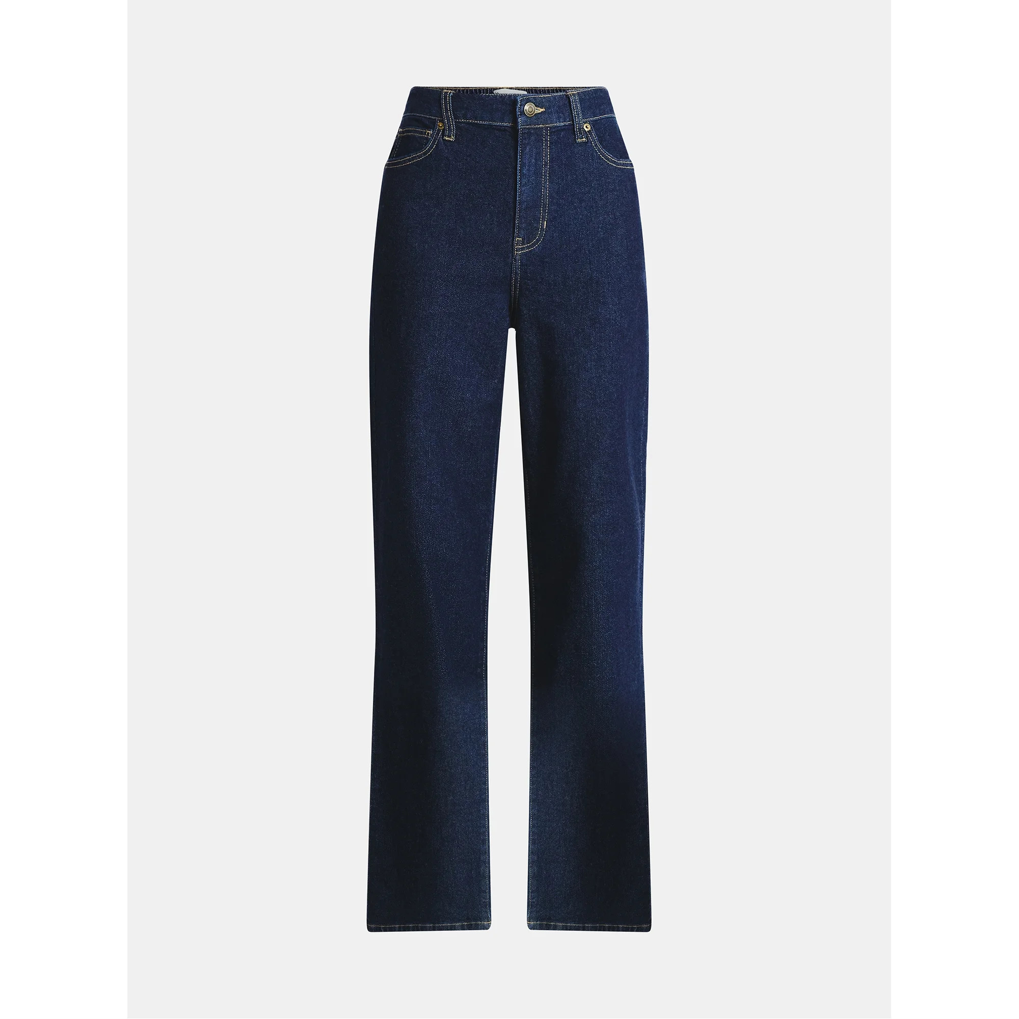 No Boundaries High Rise Baggy Wide Leg Jeans, 32" Inseam, Women’s and Women's Plus | Walmart (US)