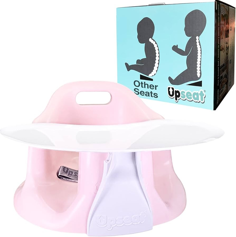 Upseat Baby Floor Seat Booster Chair for Sitting Up with Removable Tray for Meals and Playtime, D... | Amazon (US)