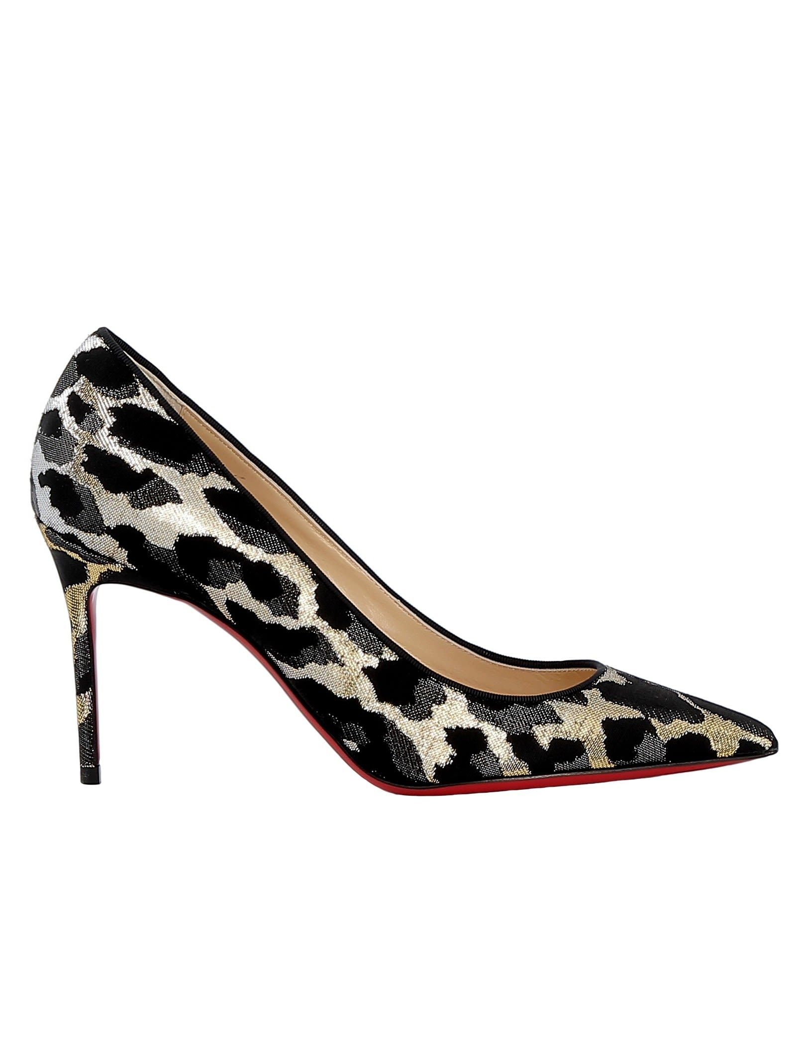 Christian Louboutin Leopard Fabric Pumps | Italist.com US