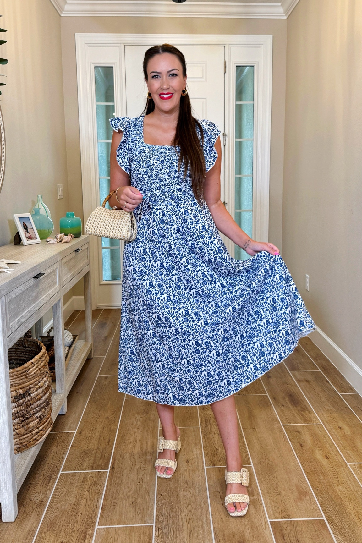 Chic look that looks super luxe that won’t break the bank 💙

I’m 5’6” wearing size Small (TTS)

Back to school, teacher outfit, vacation outfit, summer dress, under $50 dress

#LTKFindsUnder50 #LTKBacktoSchool #LTKSeasonal