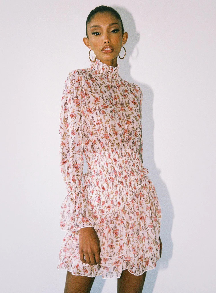 Guetta Mini Dress White | Princess Polly US