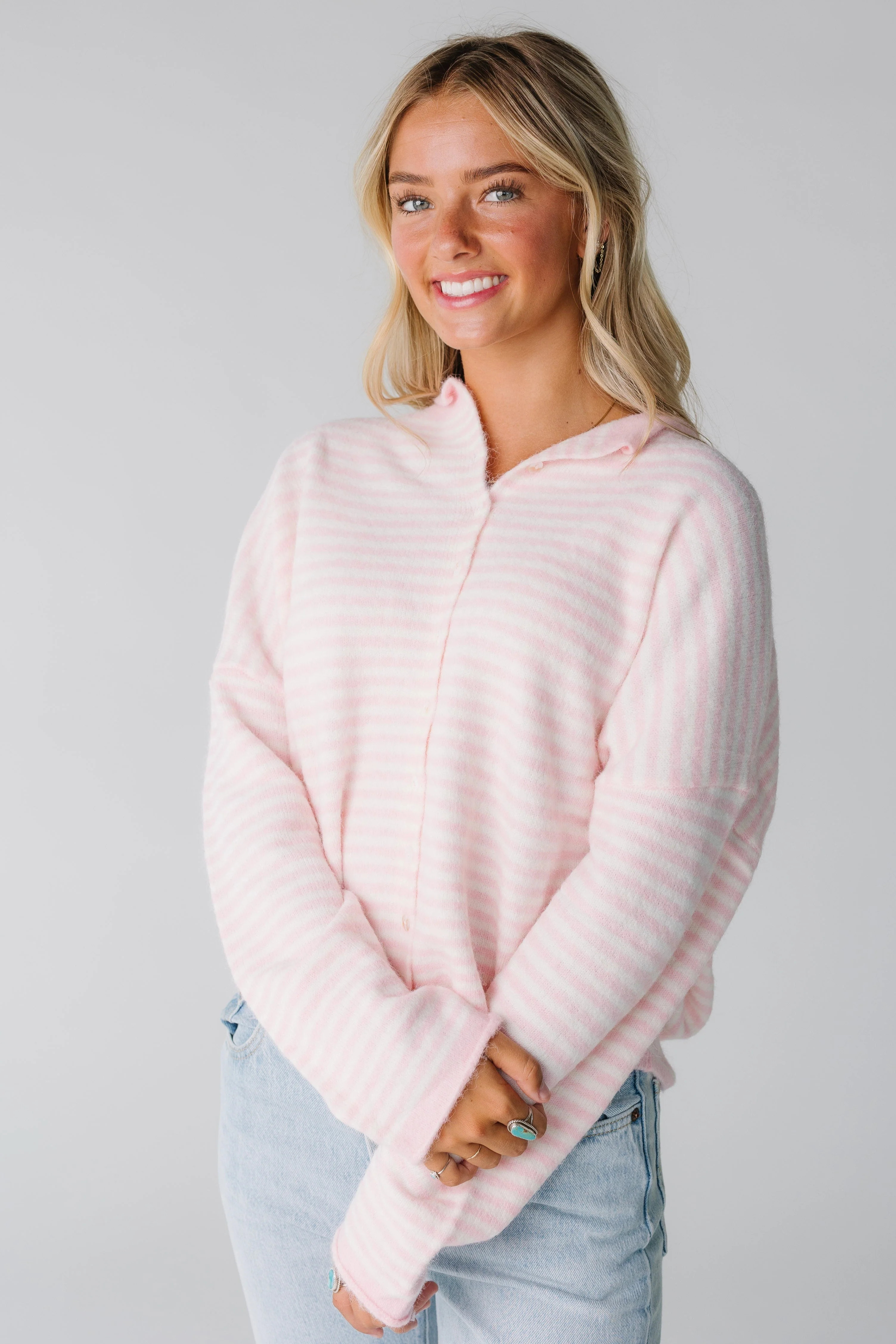 Aria New Stripe Cardigan | Called To Surf