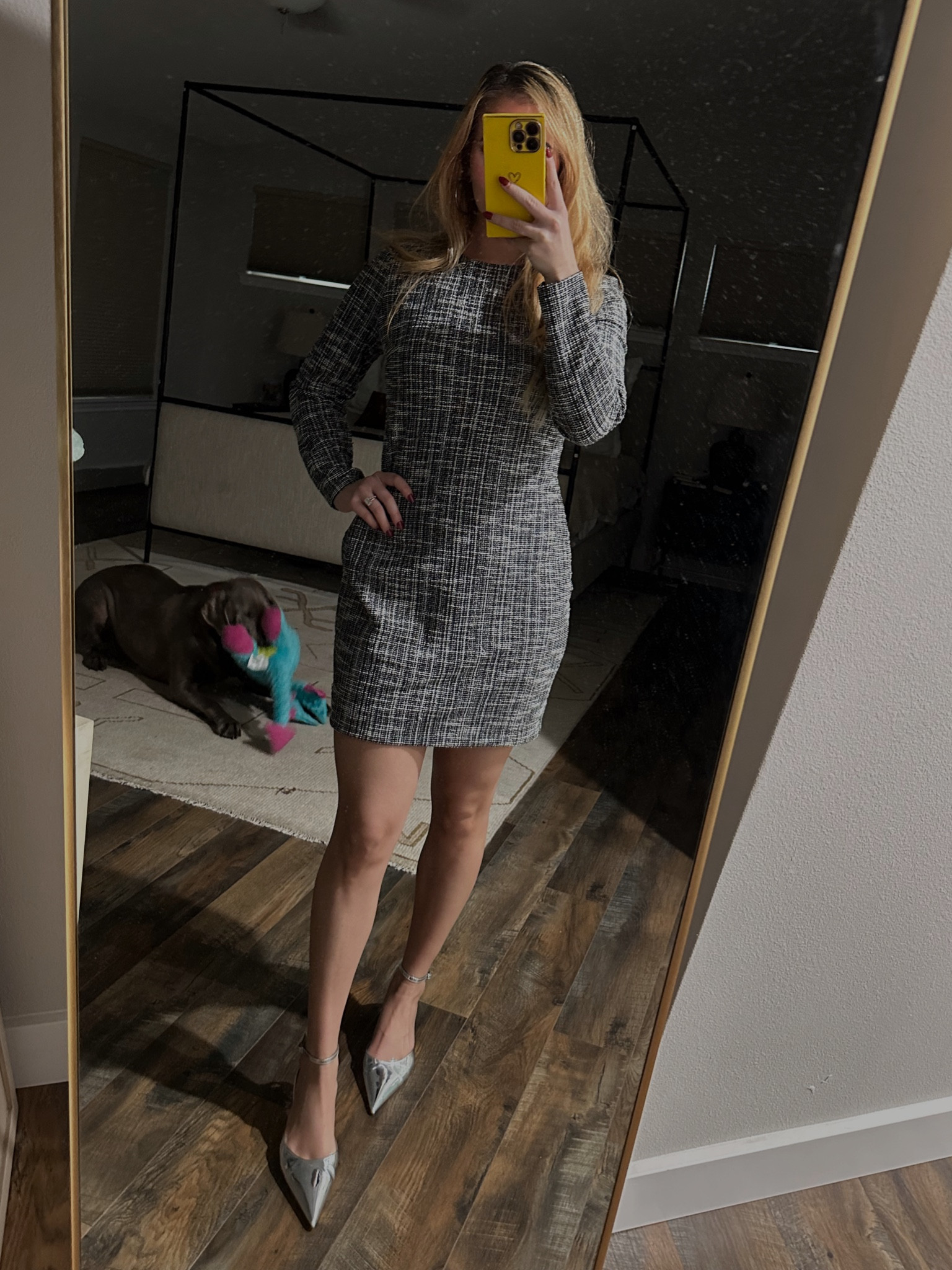 The perfect tweed dress on sale! 

#LTKstyletip #LTKHolidaySale #LTKsalealert