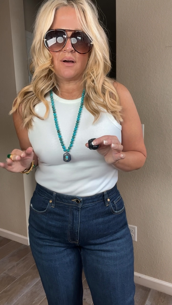 ✨Tap the bell, save and ❤️ start here over 40 fashion, midlife style, midsize fashion and luxury looks for less.  

⬇️Sizing information: jeans 12 (size down if in between sizes.) tank large (size up if in between sizes.) 

These are the 7 pieces I’m loving for fall this week 🤎

Not because we need more clothes 😂 but because these are the pieces that actually make getting dressed easier.

Good jeans, great layers, the perfect tank and loafers that pull everything together. Wear them together, mix them with what you already own, and get a LOT of outfits out of them.

That’s always the goal around here. Buy better. Look good. Feel good.

I linked all 7 + how I’m wearing them. 🤍

👑 Helping you look good, feel good.-Lindsey Denver   Check back daily for belly-friendly style, confidence, and Outfit Physics™.

Comment SHOP below to receive a DM with the link to this post on my LTK ⬇ https://liketk.it/6oEFM

#LTKOver40 #LTKMidsize #LTKPlusSize