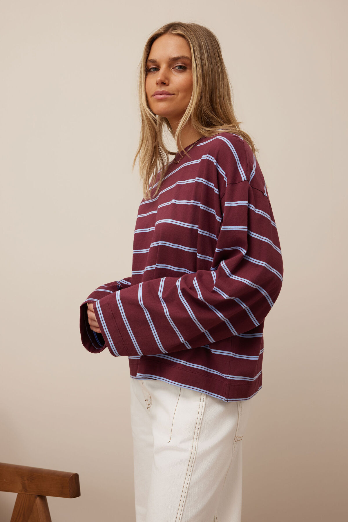 Beau Long Sleeve Slouchy Tee | Ceres Life