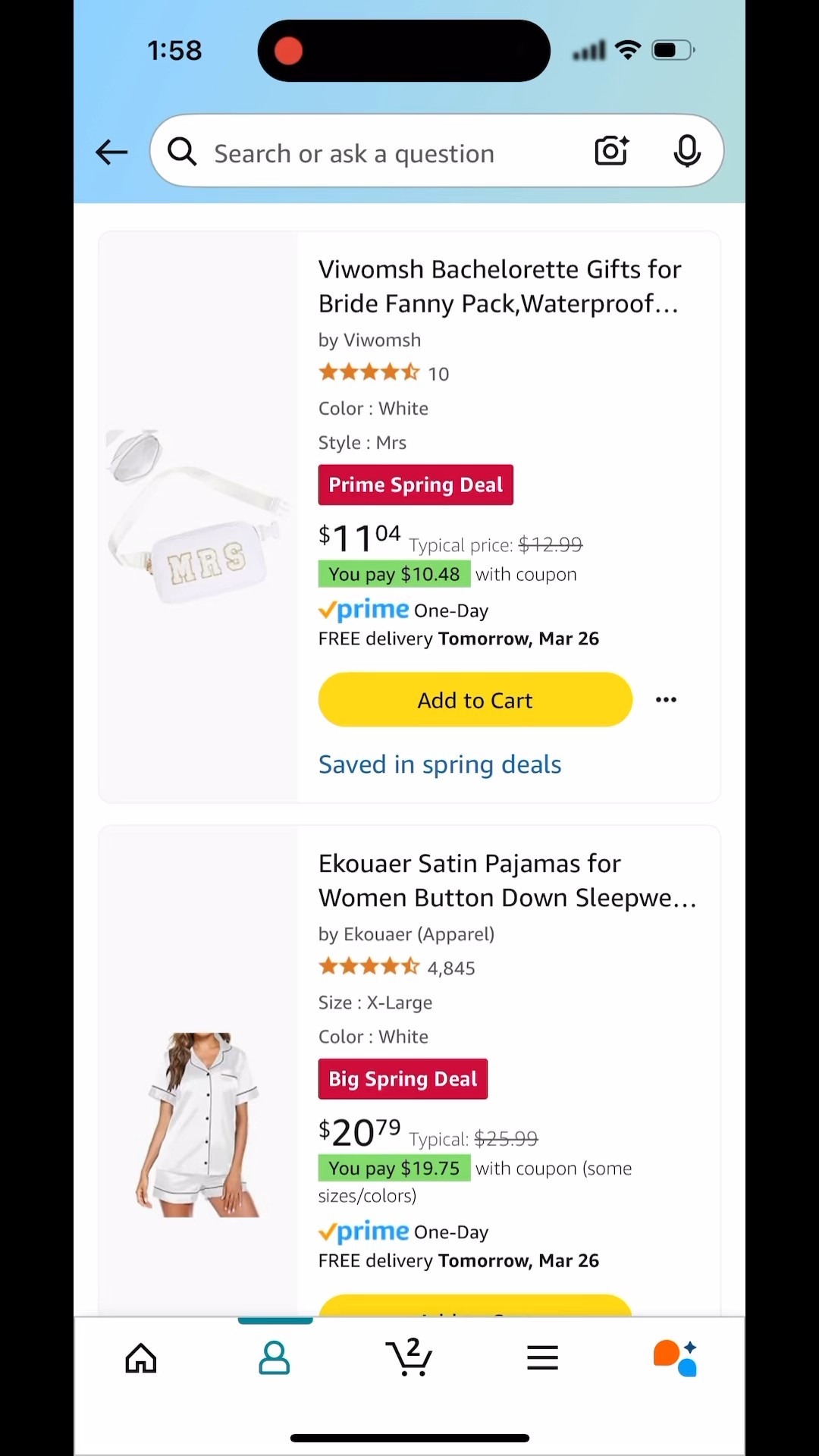 Amazon Big Spring Deals for brides! Wedding decor, pjs, accessories and more! 



#LTKWedding #LTKSaleAlert