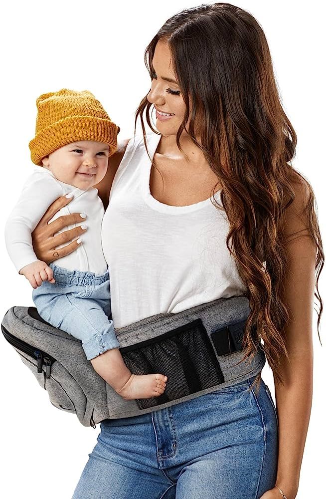 Tushbaby - Safety-Certified Hip Seat Baby Carrier - Mom’s Choice Award Winner, Seen on Shark Ta... | Amazon (US)