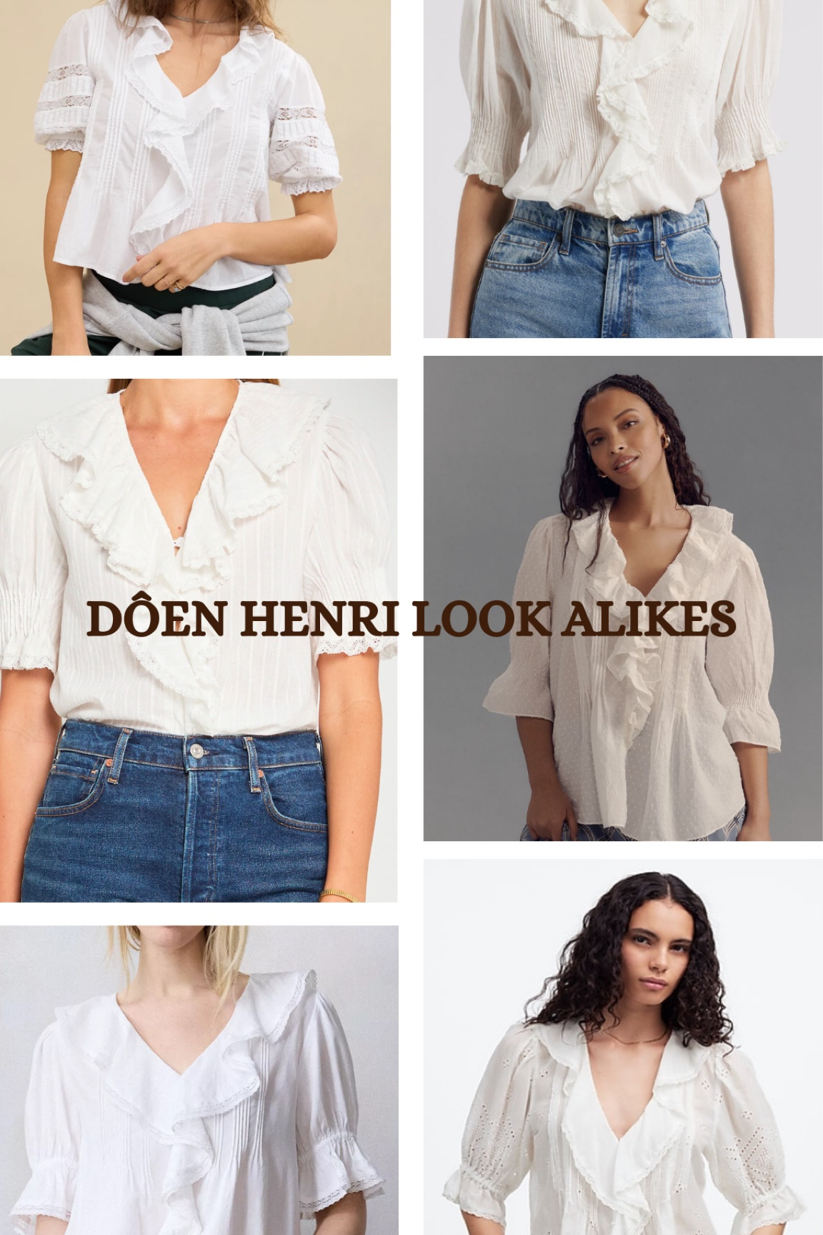 DOEN HENRI LOOK ALIKE! Save over $200 with these current pieces. Perfect spring top!

#LTKSpringSale #LTKSeasonal #LTKActive