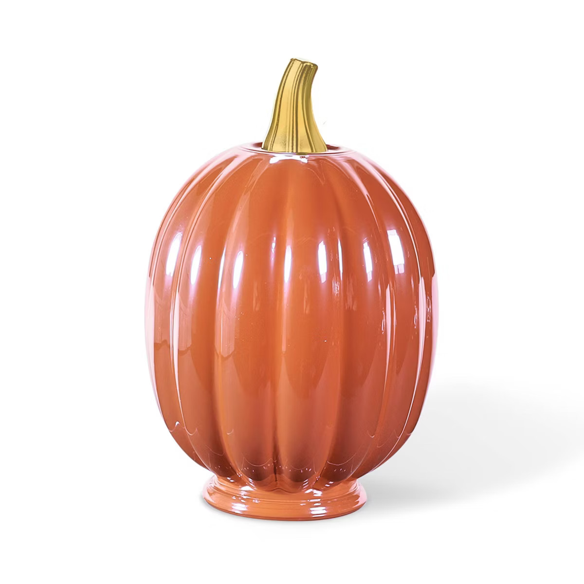 Glass Iridescent Pumpkins Orange - Bullseye's Playground™ | Target