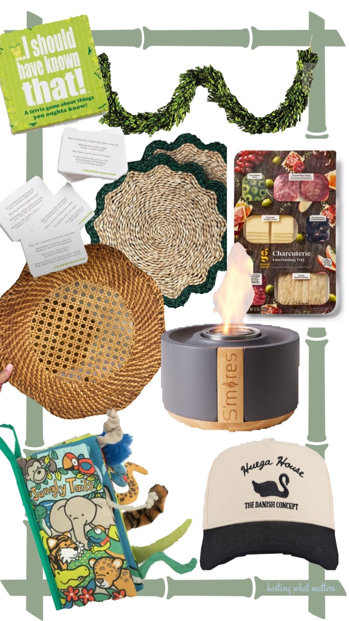 Links lately!

Charcuterie s’mores placemats conversation topics #hats #jellycats #placemats #firepit #smores 

#LTKGiftGuide #LTKKids #LTKHome