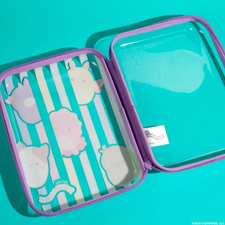Original Squishmallows PVC Pencil Case with Augie the Cuttlefish for Elementary Students | Walmart (US)