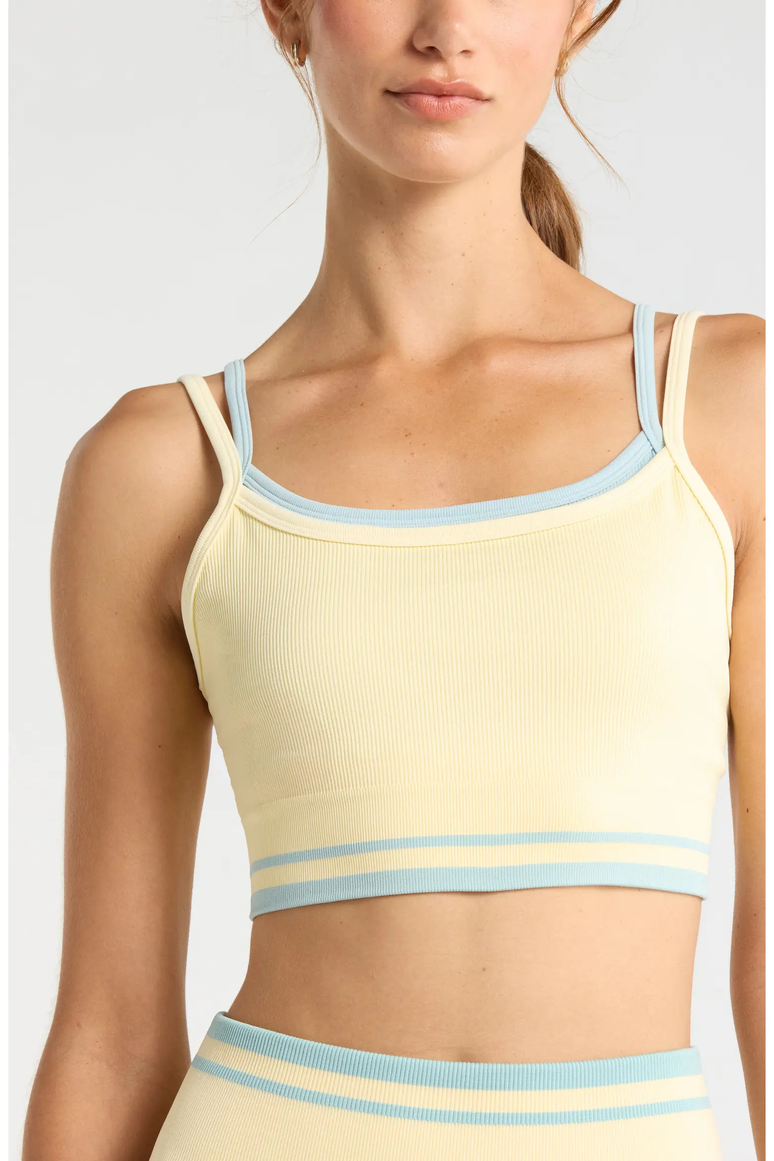 Zella Double Layer Seamless Sports Bra (Women) | Nordstrom | Nordstrom