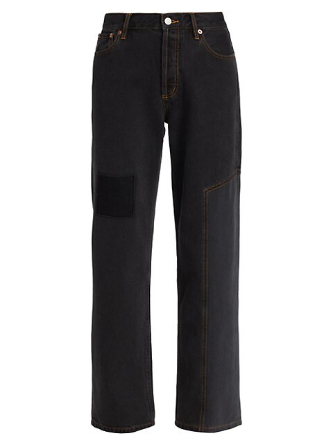 Skater High-Rise Wide-Leg Jeans | Saks Fifth Avenue