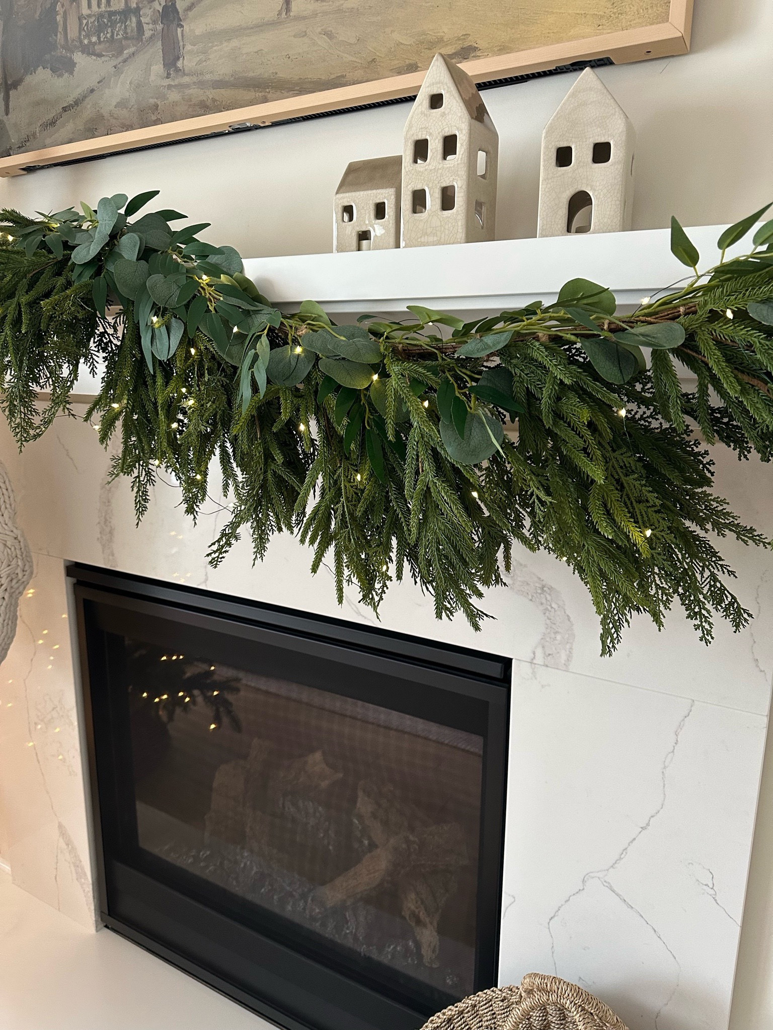 My Christmas garland restocked! You can use code TAYMBROWN20 for 20% off. I added some battery operated twinkle lights to it. 

#LTKHolidaySale #LTKsalealert #LTKHoliday