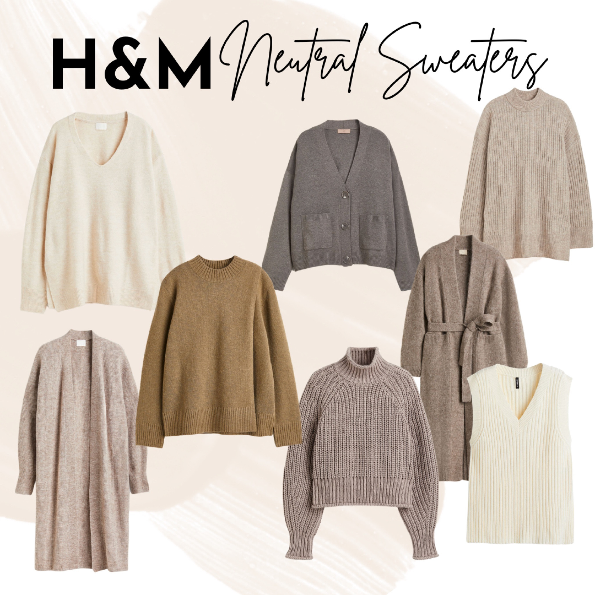 Neutral oversized sweaters from H&M ordered size L

Sweater weather, casual outfits, oversized look, baggy outfits, cold weather outfits, holiday outfits, style, fall fashion, fall looks, fall outfits, midsize, size 8, size 10

#LTKHoliday #LTKSeasonal #LTKstyletip
