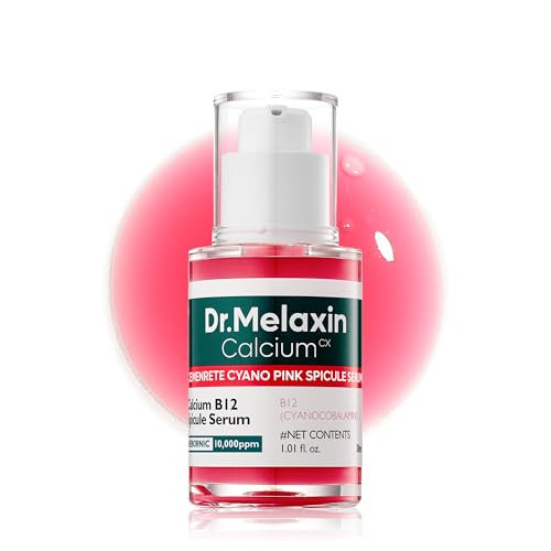 Dr.Melaxin Cemenrete Cyano Pink Spicule Serum with Calcium, korean skin care pore tightening refines spicule microneedling serum 1.01 fl. oz. | Amazon (US)
