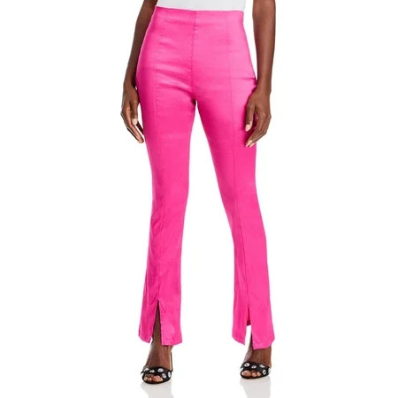 Hosbjerg Womens Elora Ankle Cropped Dress Pants Pink L | Walmart (US)