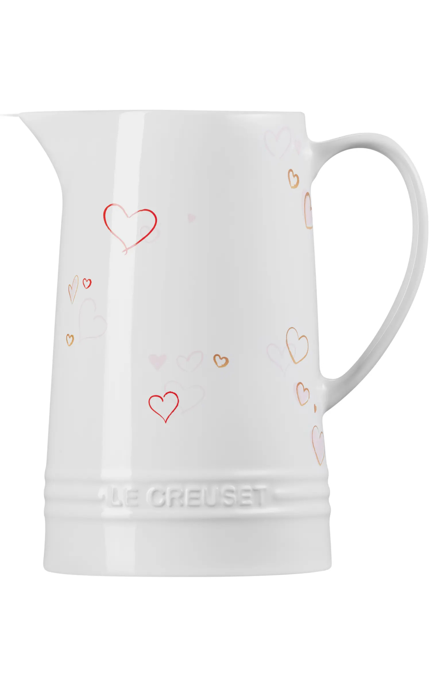 Mon Coeur 1.6-Quart Signature Stoneware Pitcher | Nordstrom