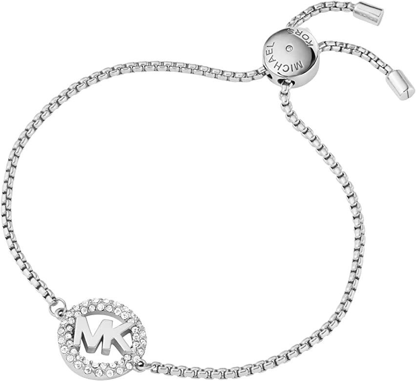 Michael Kors Women's Silver Brass Bracelet (Model: MKJ7320040) | Amazon (US)