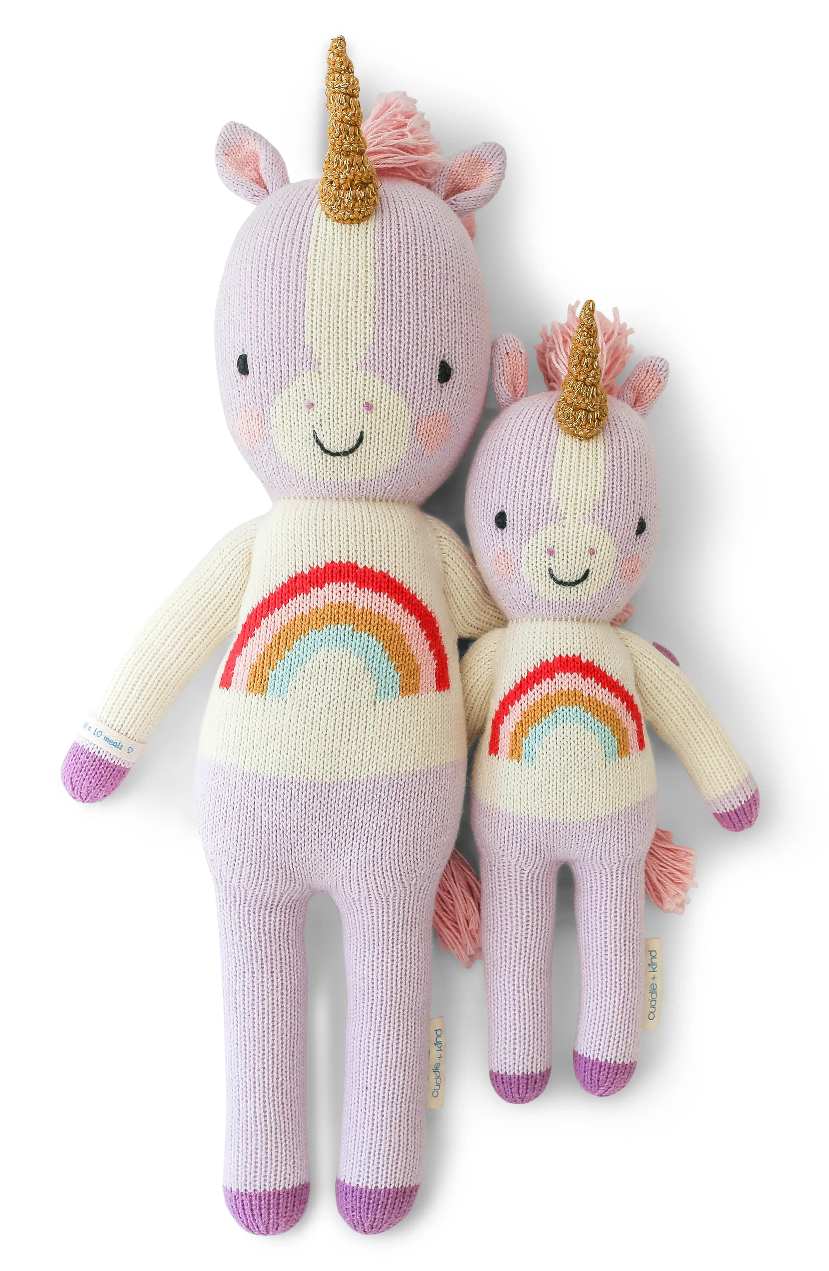 Infant Girl's Cuddle + Kind Zoe The Unicorn Stuffed Animal | Nordstrom