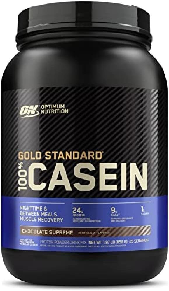 Optimum Nutrition Gold Standard 100% Micellar Casein Protein Powder, Slow Digesting, Helps Keep Y... | Amazon (US)