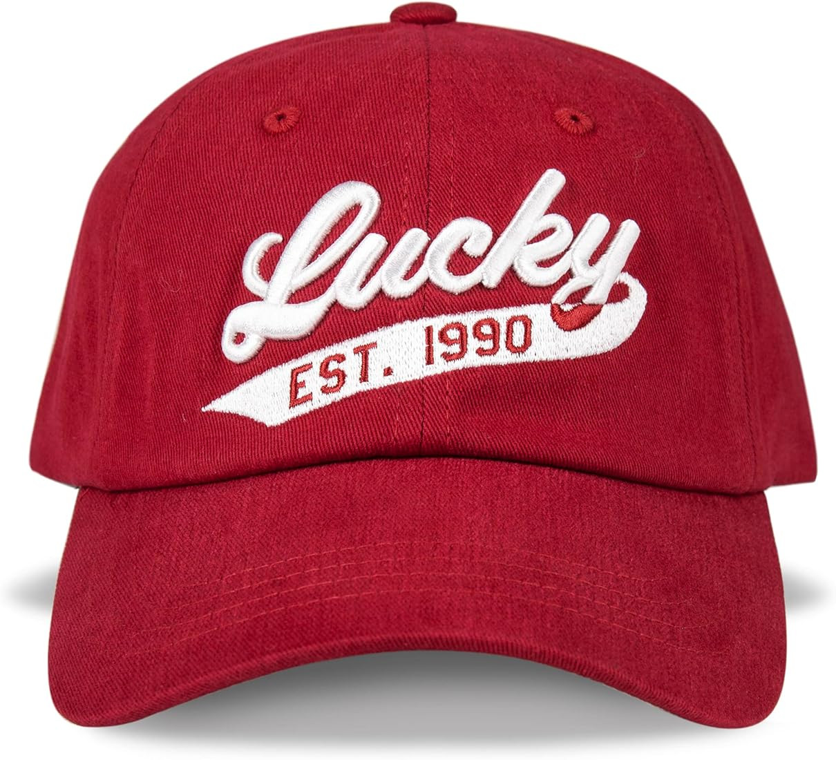 Lucky Brand Cotton Embroidered Baseball Cap with Adjustable Straps for Men and Women (One Size Fi... | Amazon (US)