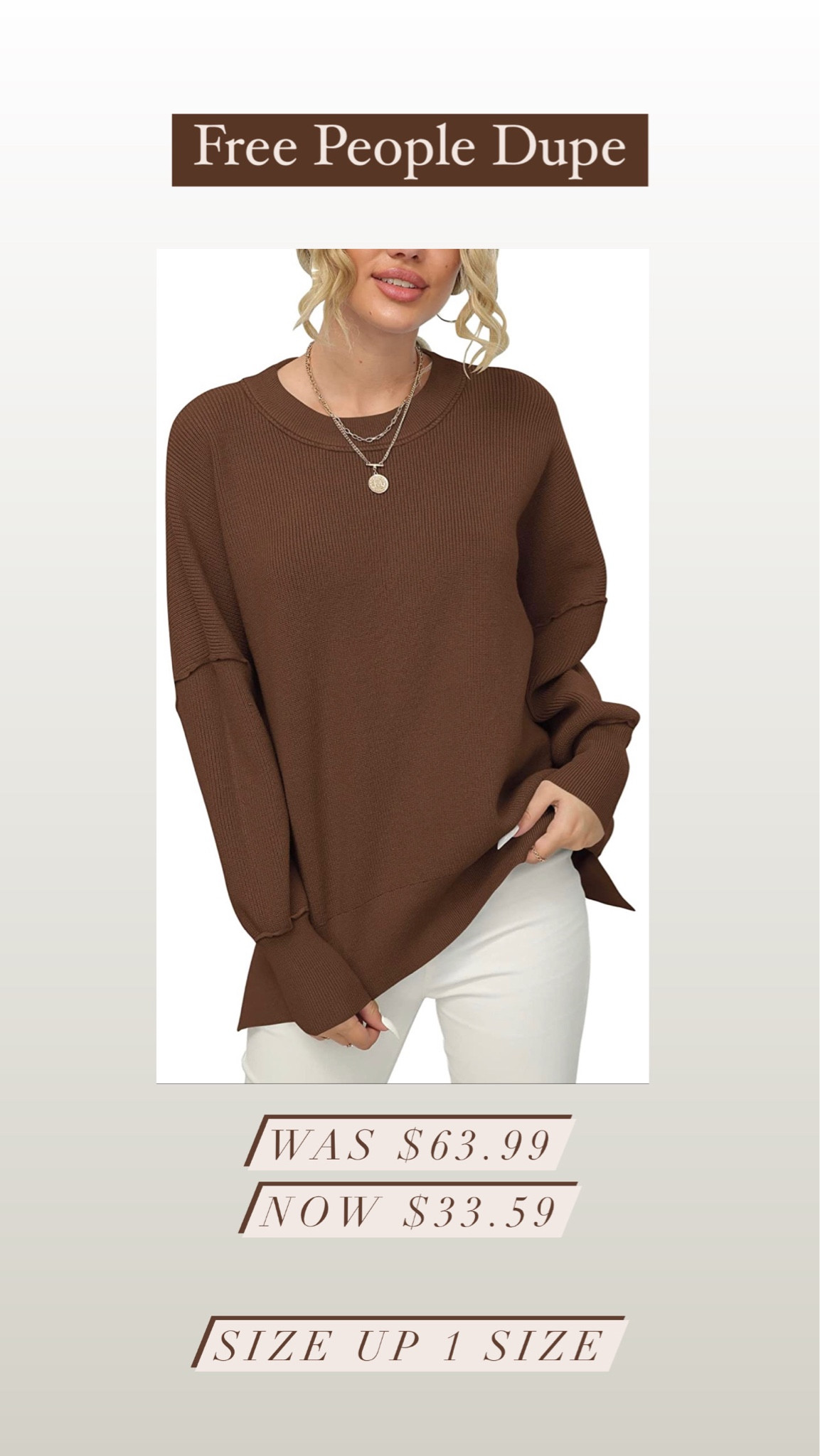 Free People Dupe

#LTKbump #LTKsalealert #LTKunder50