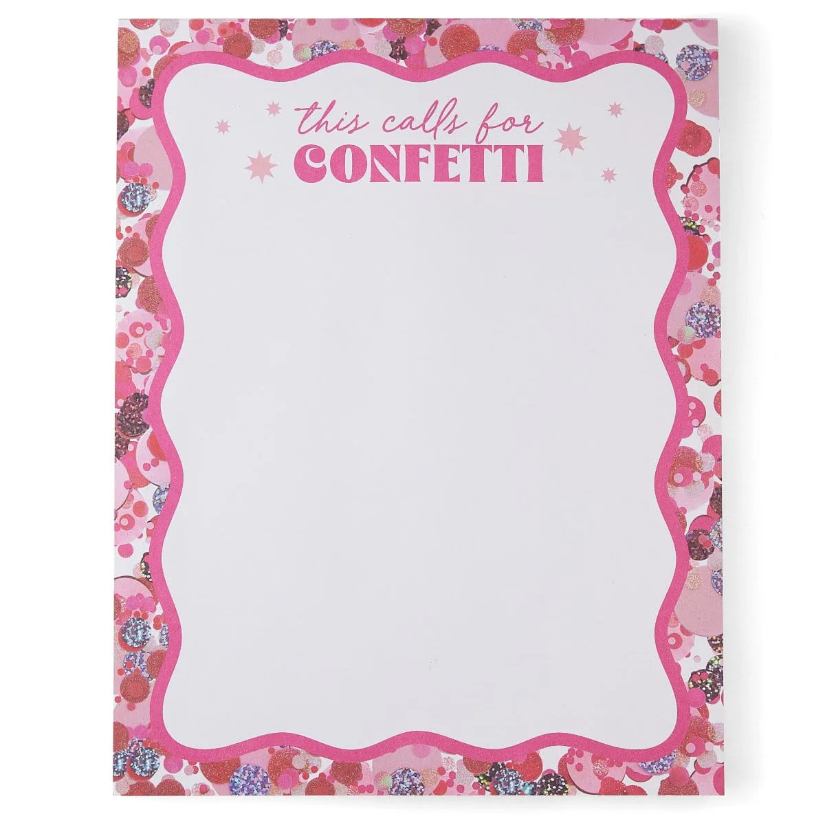 Jumbo Confetti Notepad | Packed Party