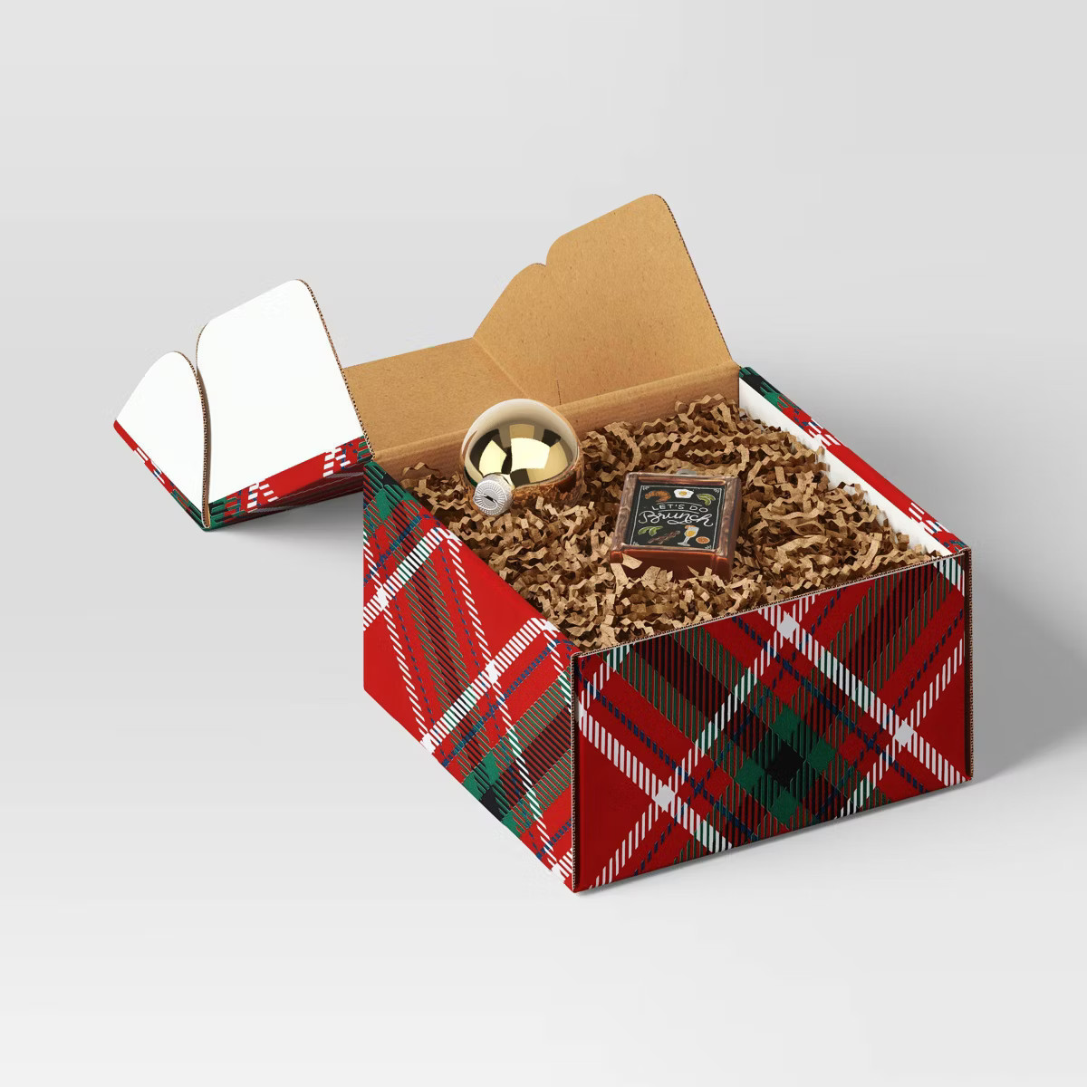 Christmas Shredded Paper Filler Brown Kraft - Wondershop™ | Target