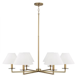 Gilda Six Light Chandelier | Lighting Design